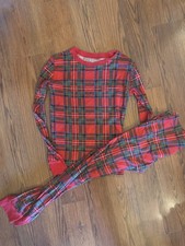 Old Navy Kids Plaid 2 Piece Pajamas Long Sleeve Size XL 12