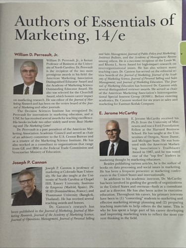 Essentials of Marketing (Int'l Ed) von Perreault, Jr., William - Bild 7 von 7