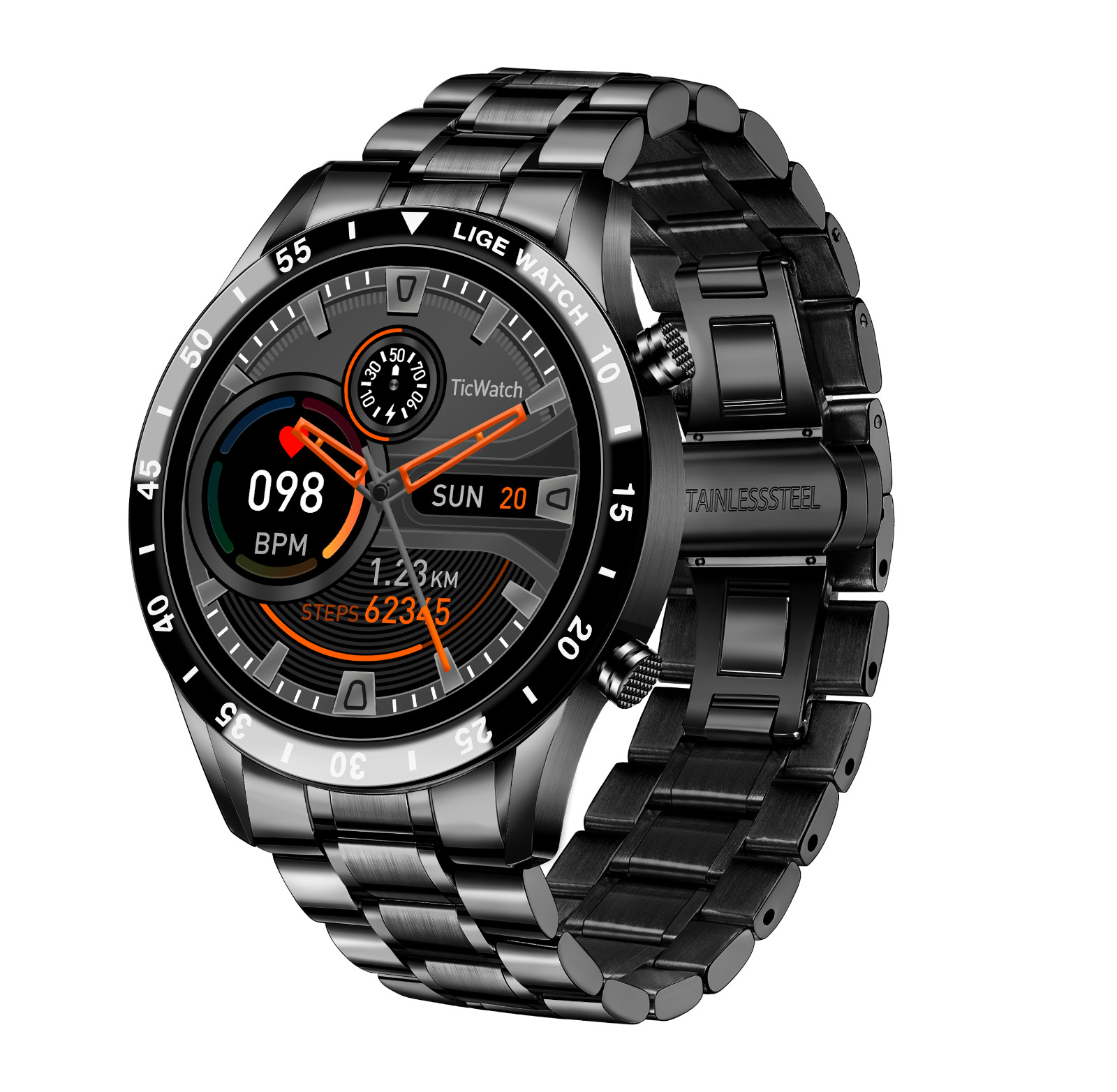 đŸ”¥Military Smart Watch for Men(Call Receive/Dial)Rugged Tactical Fitness Tracker