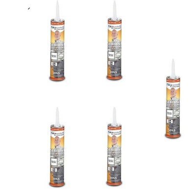 Dicor 501LSW-1 Self-Leveling White Lap Sealant - 10.3 oz (Pack of 5)