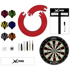 Image of XQ Max Tournament Starter Darts Set Board Accessories Surround Scoreboard