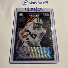 2021 Leaf Pro Set Metal 1989 Auto Black Wave /25 Matt Bushman #PA-MB1 Auto