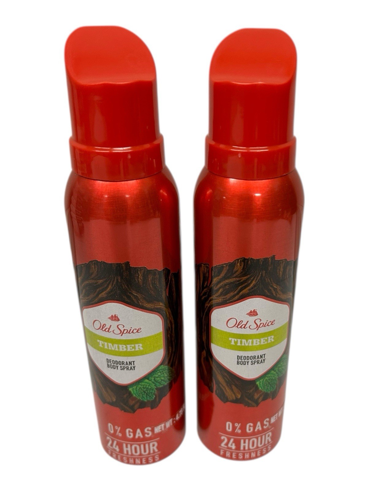 Old Spice Timber Deodorant Body Spray, 4.73oz (Pack of 2)