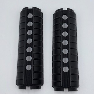 Black Nylon Polymer 7-Slot Carbine Handguard for AR-15 M4 CAR-15 - 2 Piece Drop-
