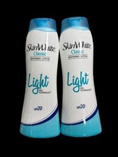 SKIN WHITE Classic light WHITENING Body LOTION w/ SPF20 200ml x 2 lot of 2 