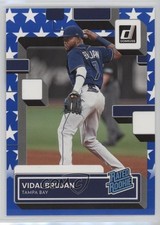2022 Panini Donruss Rated Rookie Independence Day Vidal Brujan #38 14o0