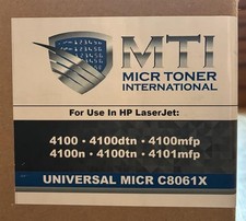 Micr Toner Cartridge for HP Laser Jet:4100/41...
