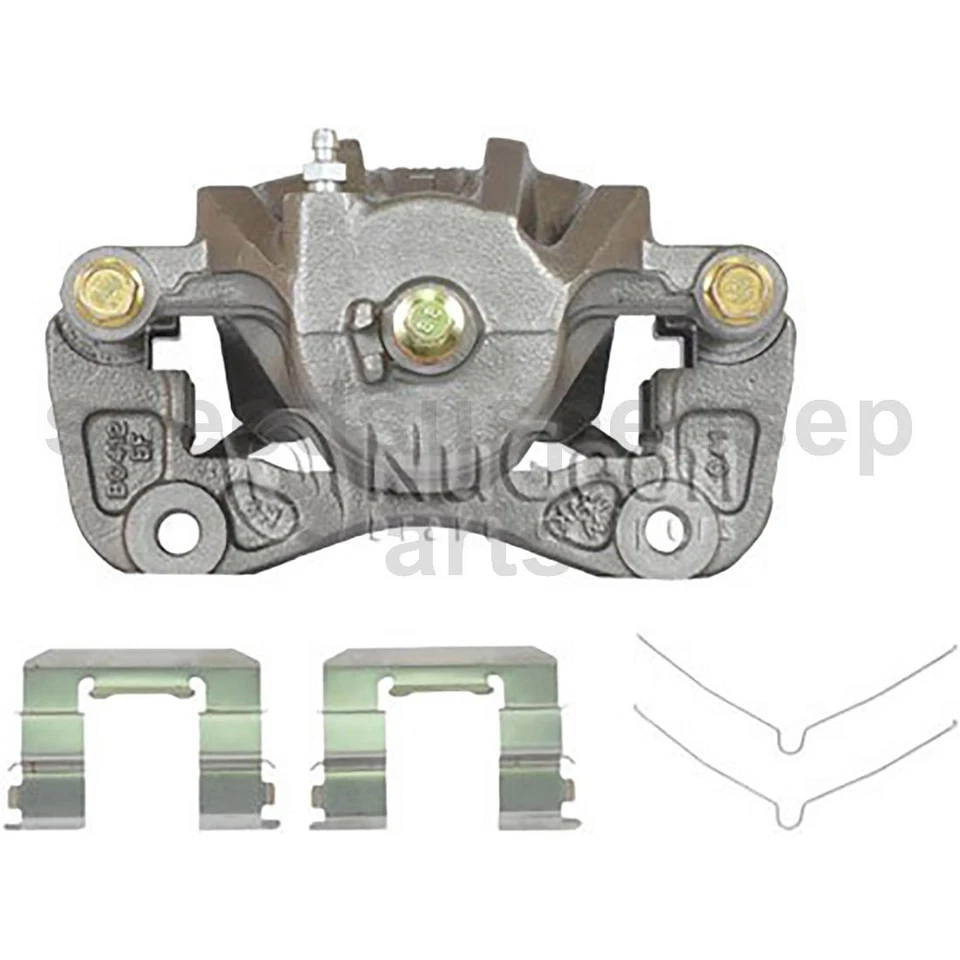 Línea de manguera de freno delantero con pinzas para Hyundai Sonata 2001 Kia Optima 2000 Foto 3 de 4