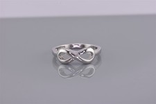 Sterling Silver 7mm Polished Looped Infinity ...