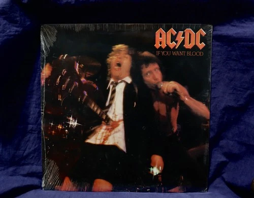 AC/DC~VERY RARE SEALED LP~IF YOU WANT BLOOD~1978 USA 1st PRESS~OUT OF PRINT