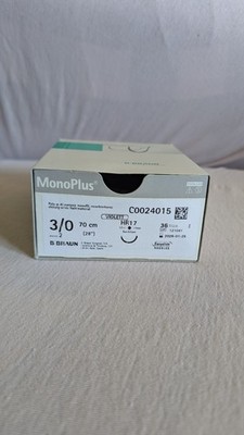 Monoplus 3/0 chirurgisches Nahtmaterial 36xHR17 Violett