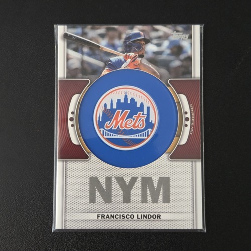 Francisco Lindor #TLP-FL 2023 Topps Team Logo Patch card