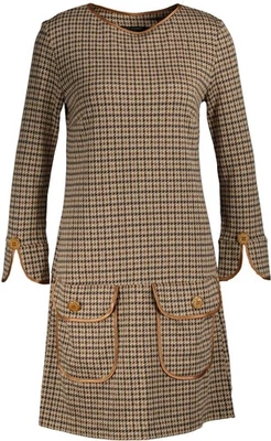 NEU ! Ana  Alcazar  Damen Kleid  0481152978 braun gemustert Gr. 36 - Bild 1 von 4