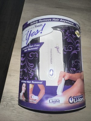 NEW Finishing Touch Yes! Instant Pain Free Hair Remover Face Body As Seen On TV