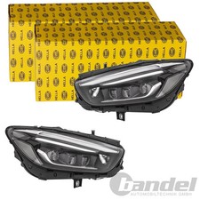 2x HELLA LED SCHEINWERFER passend f&uuml;r MERCEDES-BENZ B-KLASSE LINKS+RECHTS