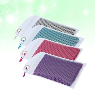 4 Pcs Fitness Studio Handtuch Kühlhandtücher Kühlendes Und Schnelles Kühltuch
