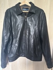 Polo Ralph Lauren Lederblouson Herren Echtled...