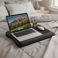 Home Office Pro Lap Desk - Black Carbon, Fits...