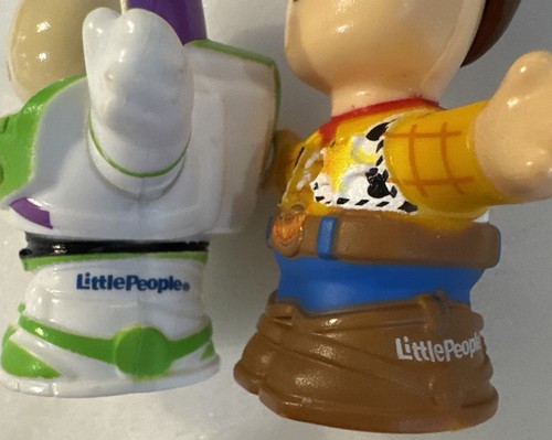 Fisher Price Little People Toy Story Buzz Lightyear Space Ship & Woody RC Lot - Picture 6 of 17