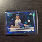 BOBBY WITT JR. ROOKIE SAPPHIRE REFRACTOR DEBUT CHROME TOPPS 2022 UPDATE ROYALS