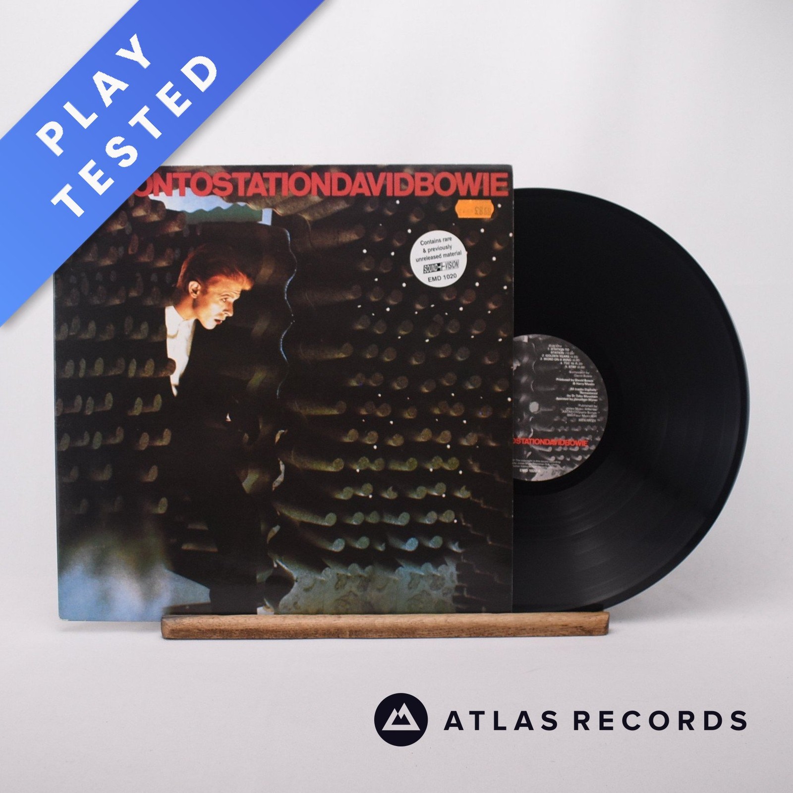 David Bowie Station To Station Reissue Remastered LP Album Vinyl Record - VG+/EX