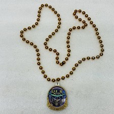 Krewe of Rex 6 Proclamation Float Bead 2026 New Orleans Mardi Gras Parade