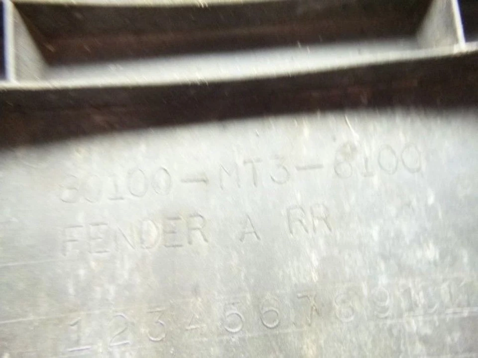 2013 本田 CB500 X 后挡泥板保护套 80100-MT3-6100 — 第 3/4 张图片