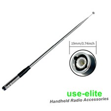130CM/ 51inch 27MHz CB Radio Telescopic Antenna BNC Male Connector Radio