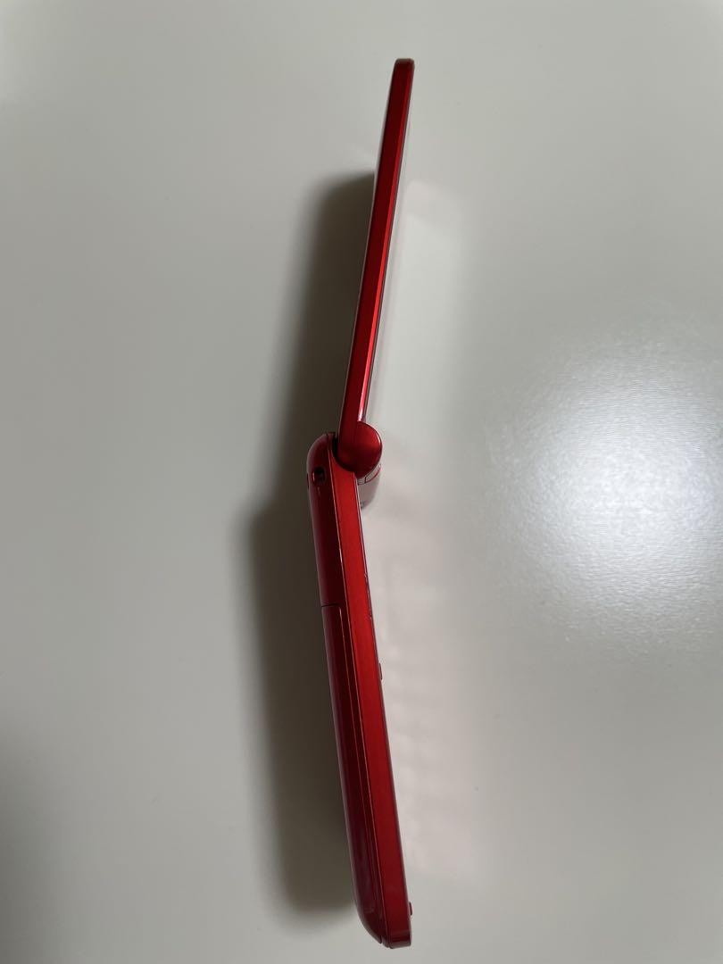 携帯電話本体 riah Sharp Softbank Galaxy 001Sh Red Japanese Flip Phone Garakei