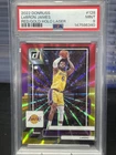 2022 Panini Donruss Basketball Holo Red and Gold Laser LeBron James #128 PSA 7.5