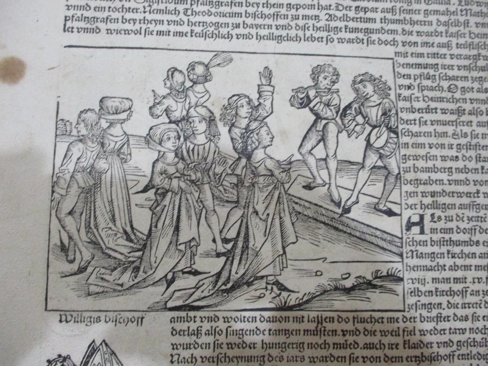 Incunábula 1493 de Hartmann Schedel, Núremberg, original, rey Carlomagno Foto 4 de 4