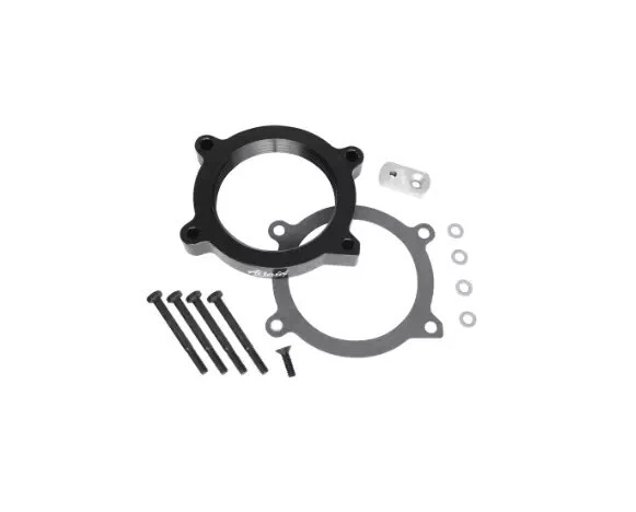 Espaciador de carrocería negro acelerador Airaid para Chevrolet Silverado 2500 HD 3500 HD Foto 2 de 4