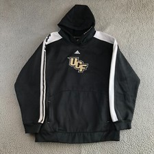 UCF Knights Hoodie Youth XL 18/20 Gray Adidas Pullover Pockets Embroidered Sport