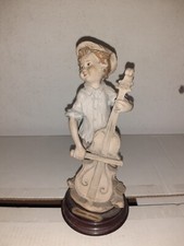 GIUSEPPE ARMANI - Statua bambino al contrabbasso