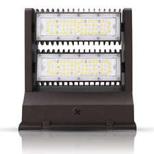 120W Rotatable LED Wall Pack light Adjustable IP65 Area Light Fixture 5000K
