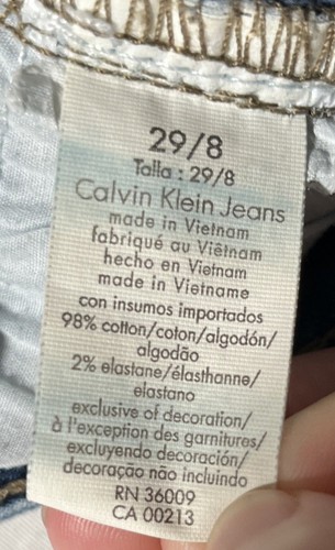 Calvin Klein Denim Shorts Size 29/8 - Picture 9 of 9