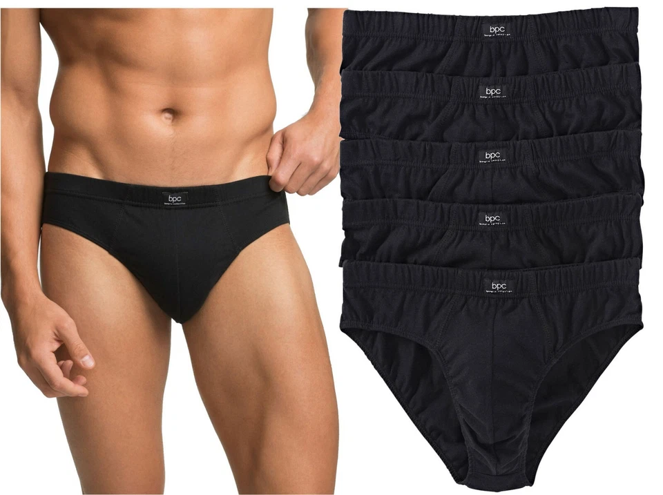 5er-Pack Herrenslips Slip aus Baumwolle Männer Unterhosen Gr. 4 5 6 7 8 9 10