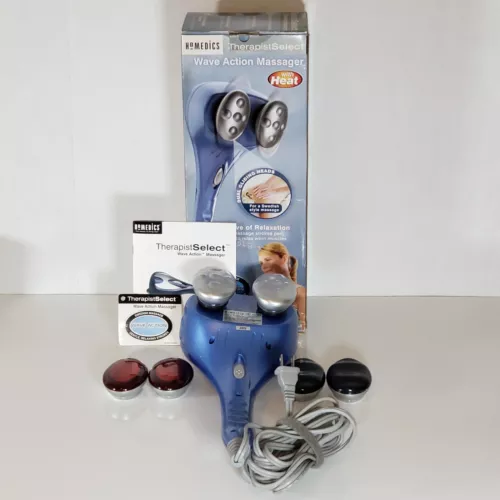 Homedics WV-50H Therapist Select Wave Action Massager w/Heat Swedish Massage 