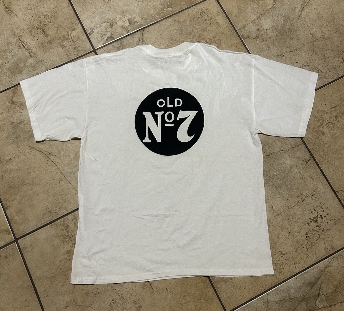 80〜90s Jack Daniel's Old No.7 Tシャツ USA製 90s VINTAGE JACK DANIEL'S OLD No7 WHISKEY 企業物