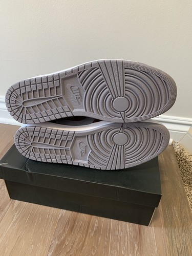 Nike Air Jordan 1 Mid Men's 14 Cherrywood Red Cement Grey White DQ8426-615 New | eBay