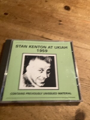 Cd Stan Kenton At Ukiah 1959- 08299