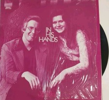 In His Hands Warren and Marlena Ells Autographed Vinyl LP Record VG+ Condition
