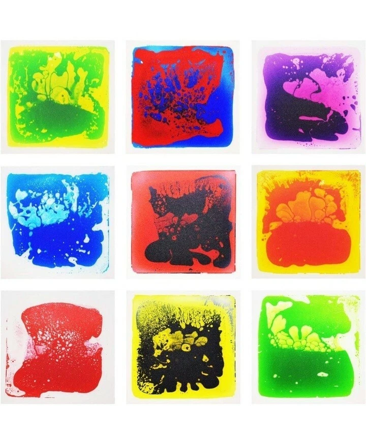 Art3d Liquid Fusion Activity Play Centers for Children, Toddler, Teens, 12" X 12 - Image 2 of 4