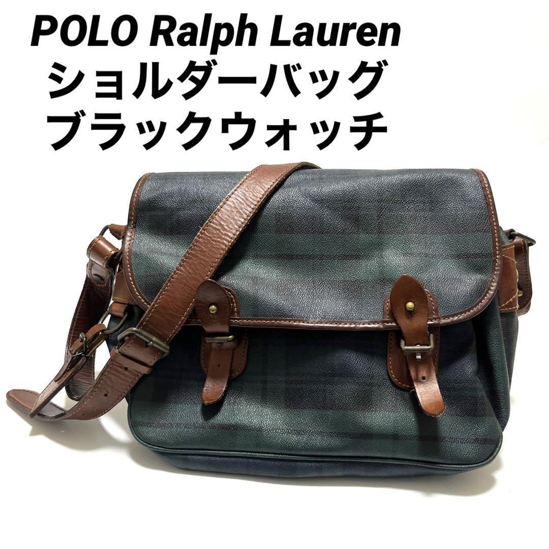 POLO RALPH LAUREN ブラックウォッチ バッグ 美品☆ Polo Ralph Lauren Shoulder Bag Black Watch jp | eBay
