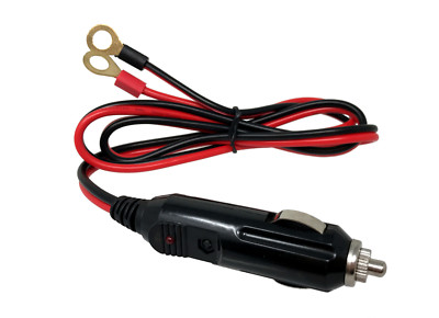 RCM-01 12V Cigarette Lighter Male Plug with Eyelet Battery Terminal
