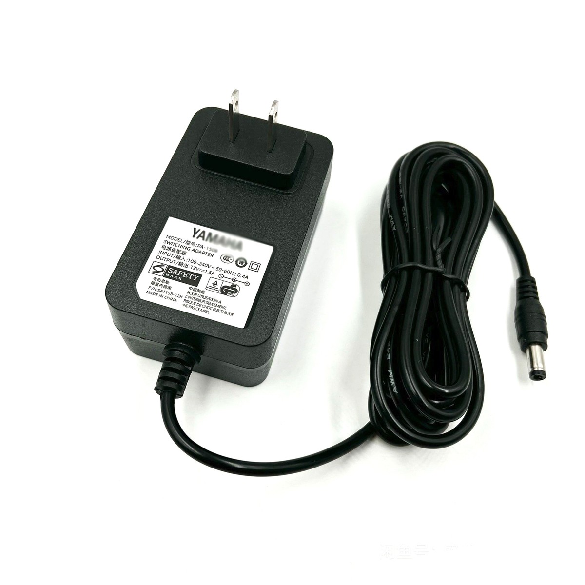 Alimentatore OMNIHIL AC/DC 12V 8ft Per Tastiera Yamaha PA150MM - Adattatore Di Potenza - Foto 2