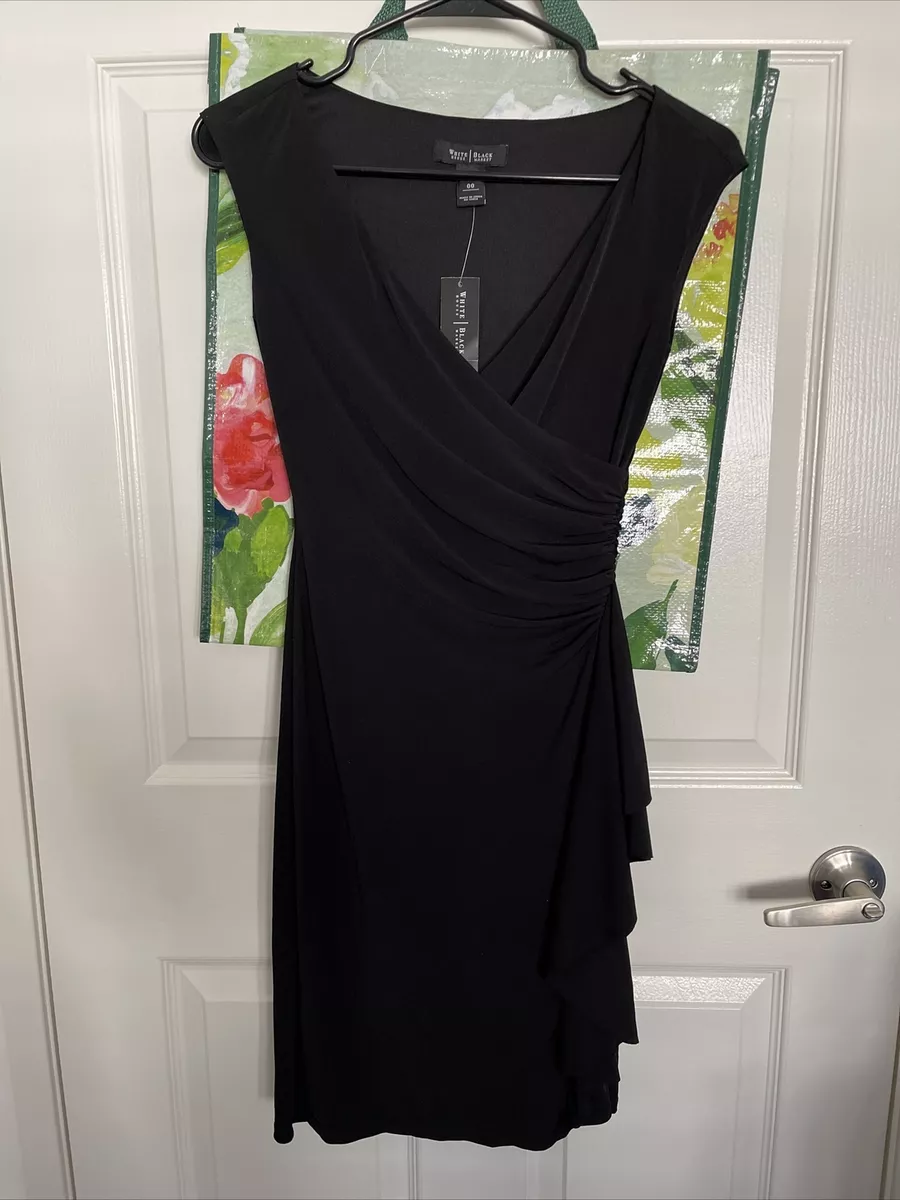 NWT WHBM White House black market casual business cocktail dress Sz 00 XS