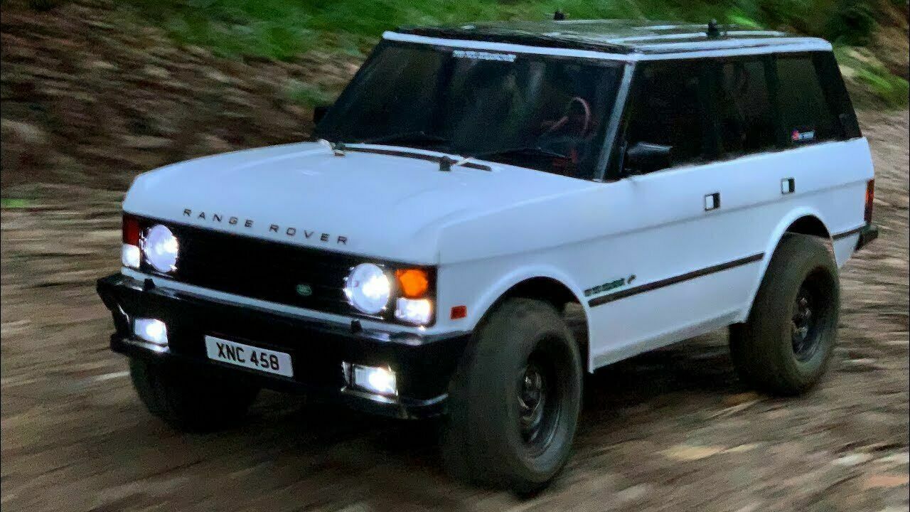 RC 1/10 1981 Land Rover Range Rover Truck Body Shell -CLEAR- | eBay