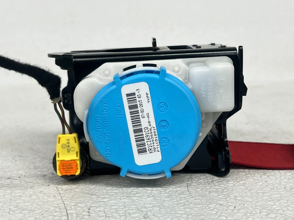 ⭐14-19 MERCEDES BENZ CLA45 AMG CINTURÓN DE SEGURIDAD TRASERO DERECHO RETRACTOR ROJO OEM LOTE2560 Foto 4 de 4