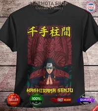 Hashirama Senju Shirt Naruto Shippuden Anime Style Tee T-Shirt Unisex All Size
